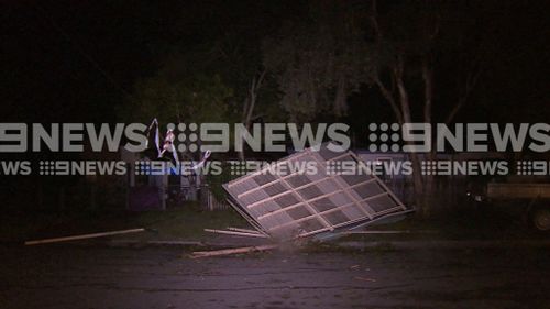 Logan had its greatest power outages since Cyclone Debbie. (9NEWS) 