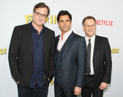 Bob Saget, John Stamos, and Dave Coulie