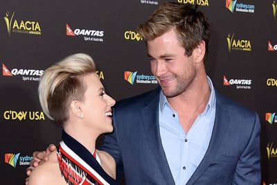 Is it just us or does Chris Hemsworth's wife Elsa Pataky and Scarlett Johansson look scarily similar?<br/><br/>We're guessing the Hollywood hottie feels the same way, taking a bunch of different shots with ScarJo at the 2015 G'Day USA Gala. Perhaps he's just got a type?<br/><br/>Surrounded by his Aussie alumni for the Gala, Chris and Elsa stepped out to celebrate The AACTA International Awards off the back of last week's Aussie ceremony. You know, the one Ryan Gosling crashed. <br/><br/>Flick through for the best red-carpet moments so far (and some more perve-worthy Hemsworth shots!)