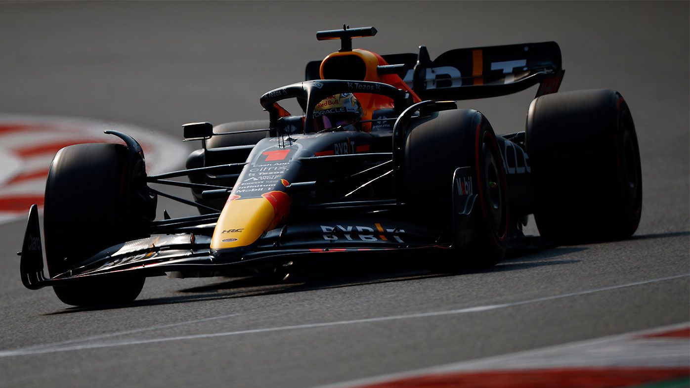 Max Verstappen in action at Mexico Grand Prix