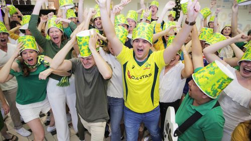 The 'KFC Bucketheads' have become a famous addition to Australian cricket, with the brand sponsoring the Big Bash League and partnering with Cricket Australia for the past 15 years. Picture: Supplied.