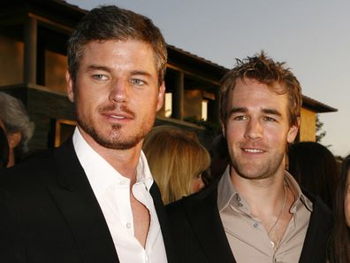 Eric Dane, James Van Der Beek, Heather McComb, Soleil Moon Frye and Rebecca Gayheart in 2007.