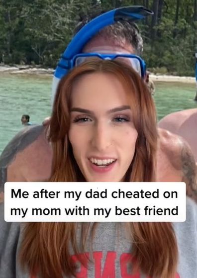 Woman claims father cheated best friend