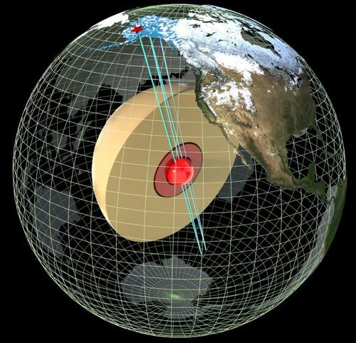 The study team was able to detect the "innermost inner core" by analysing the speed of seismic waves traveling through it in different directions.