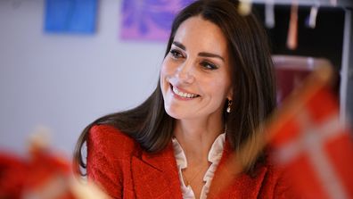 The Duchess of Cambridge visit the Children&#x27;s Museum at Frederiksberg, Copenhagen, Tuesday Feb. 22, 2022. The Duchess is on a two-day visit to Denmark.