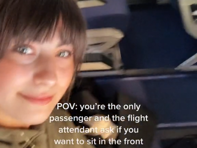 Aurora Torres was the only passenger on the flight to central Norway.