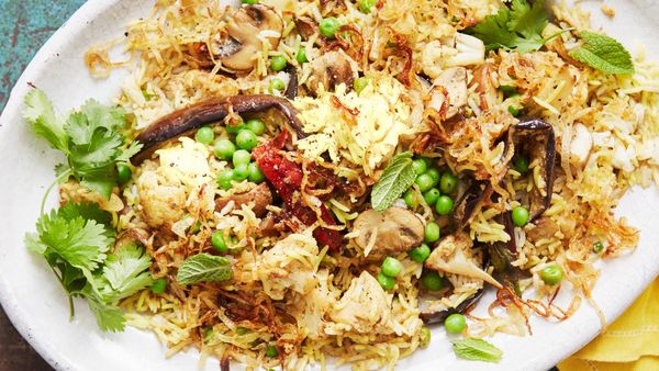 Hyderabadi Vegetable Biryani