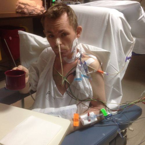 Shannon Keane (pictured) is undergoing chemotherapy, which makes him vulnerable to contract covid-19.
