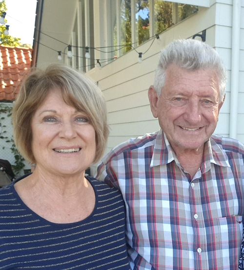 Journalist Estelle Blackburn's work on the case (pictured with John Button in 2019) was key to overturning the wrongful convictions of two men.