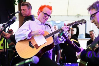 Travis Frontman Fran Healy Performs 