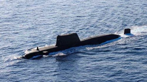 One of the British navy's Astute-class submarines. 