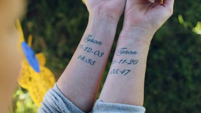 Mother of NZ teen dies in crash tattoos