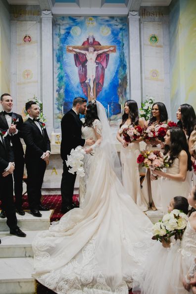 My Wedding Day: Priest arrives 45 minutes late to Lebanese Italian wedding