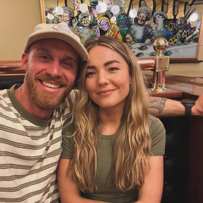 Sam Frost and partner Jordie Hansen