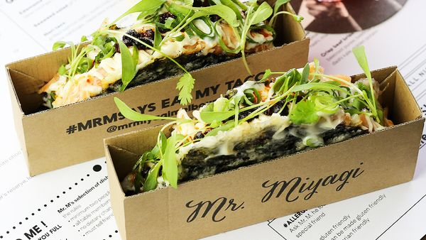 Mr Miyagi's nori taco (supplied)