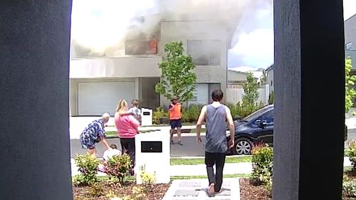 Sydney family shocked to learn they didn't have enough insurance to cover their home which burned down last year in Gledswood Hills.