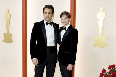 Colin Farrell and his son Henry