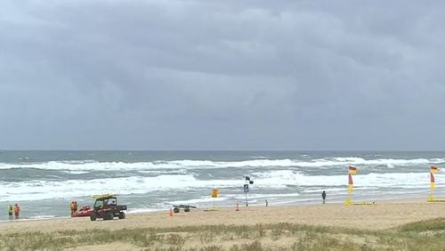 Beaches on the Gold Coast were shut on Saturday and more closures are expected on Sunday as winds whip up hazardous surf