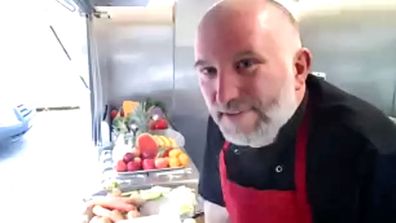 Prince William Scottish Charities video calls (EMBARGO 7:30am 21/5) PEEK's Community Chef, Charlie