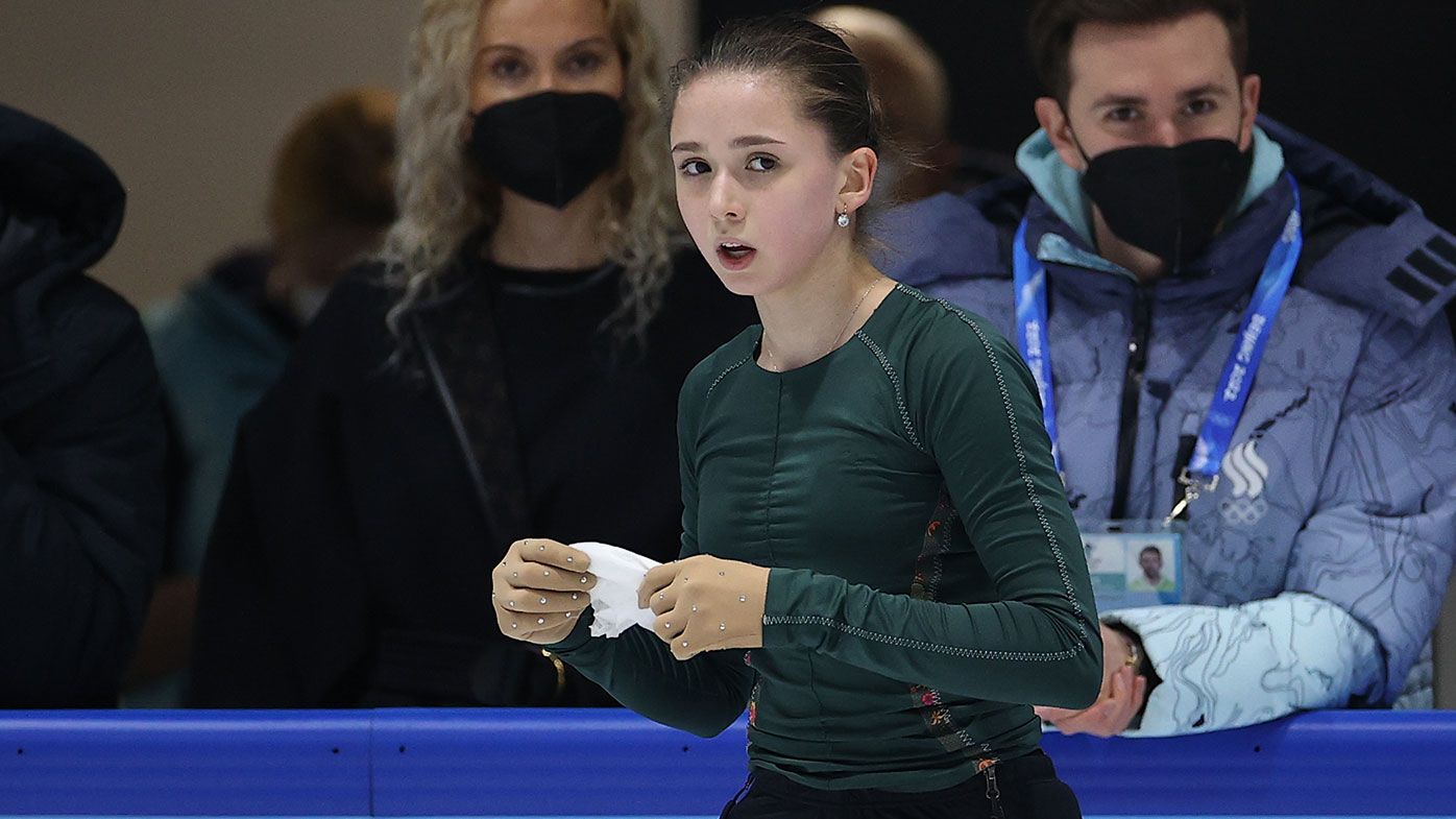 Kamila Valieva of Russian Olympic Committee 