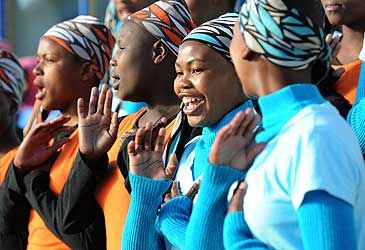 Lesotho's main language, Sesotho, is a member of which family of languages?