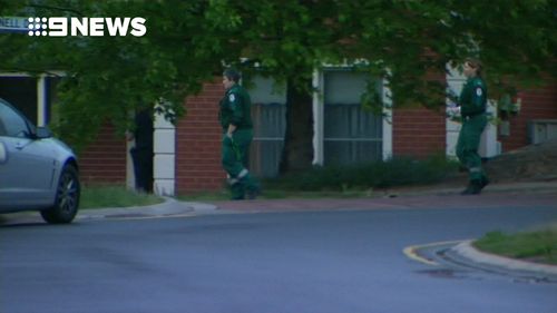 Police believe a shooting victim hit back at his attacker with an axe. (9NEWS)