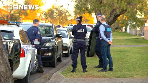 AFP, NSW Police and the Joint Organised Crime Group swoop on John Ibrahim's Dover Heights home.