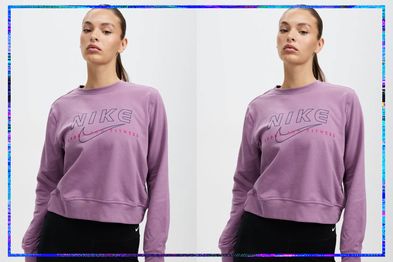 9PR: Nike One Dri-FIT Crew Neck Graphic Sweater