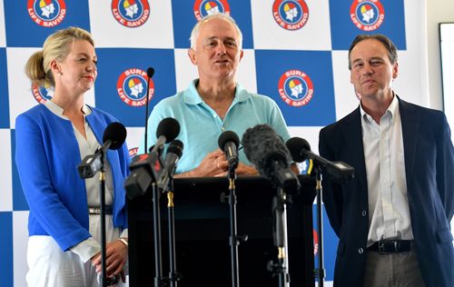 Malcolm Turnbull spoke to the media in Sydney today. (AAP)
