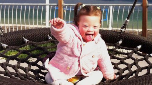 Meet the two-year-old girl with Down syndrome determined to ‘kick leukaemia’s butt’