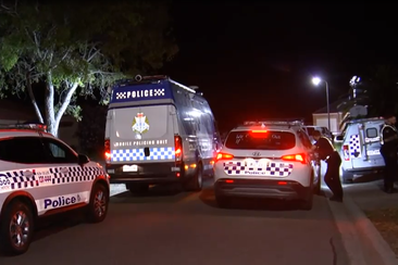 Two people are in custody after an 18-year-old recent high school graduate was killed in an alleged violent brawl in Melbourne&#x27;s north-west last night.