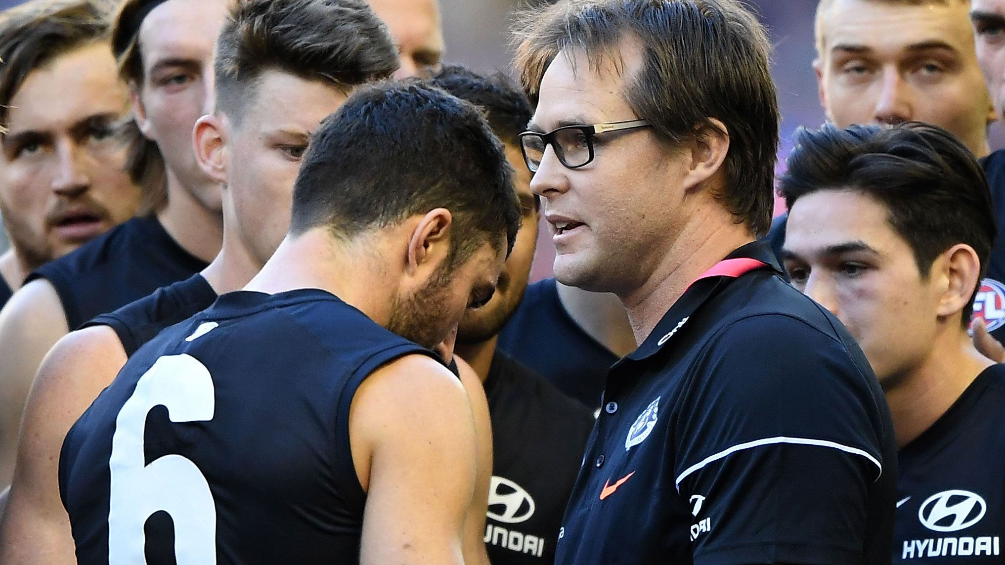 Player power pushes David Teague into full-time gig as Carlton AFL coach