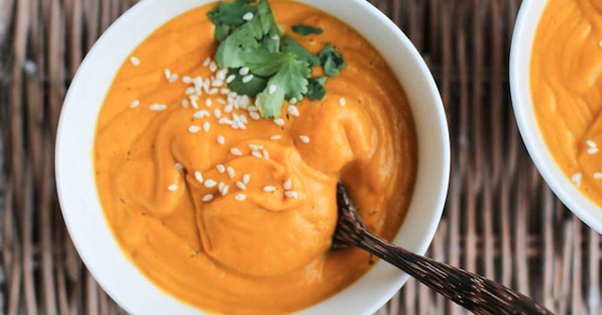 Spiced Peanut Butter Soup 9kitchen