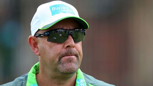 Coach Darren Lehmann. (AAP)