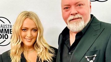 Kyle Sandilands and Jackie O at the 2022 Australian Commercial Radio Awards.