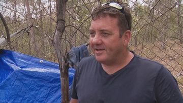 David has been living in a leaky tent in Brisbane for two months amid the country&#x27;s worsening housing crisis.