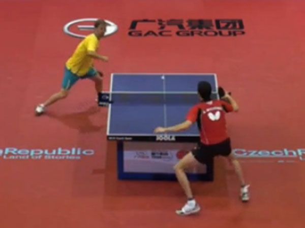 Table tennis rivals battle out amazing 91-shot rally