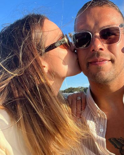 Jesinta Franklin and Buddy Franklin