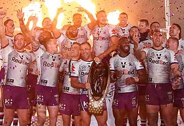 Which club did the Melbourne Storm defeat in the 2020 NRL grand final?