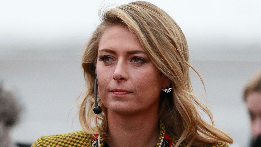 Maria Sharapova will return from a doping ban to the Madrid Masters in May. (AFP)