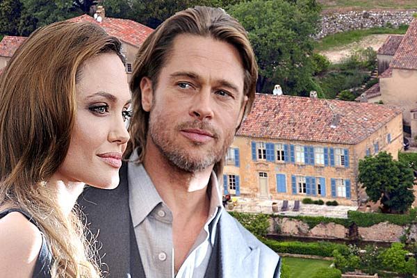 Brad Pitt, Angelina Jolie and their French chateau