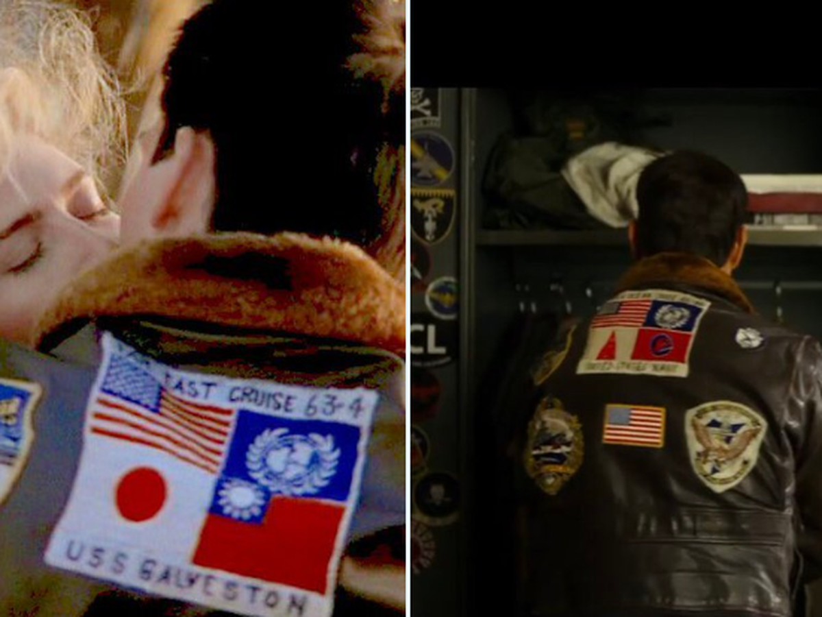 Top Gun: Maverick” Jacket Stripped of Taiwanese, Japanese Patches –  IndieWire