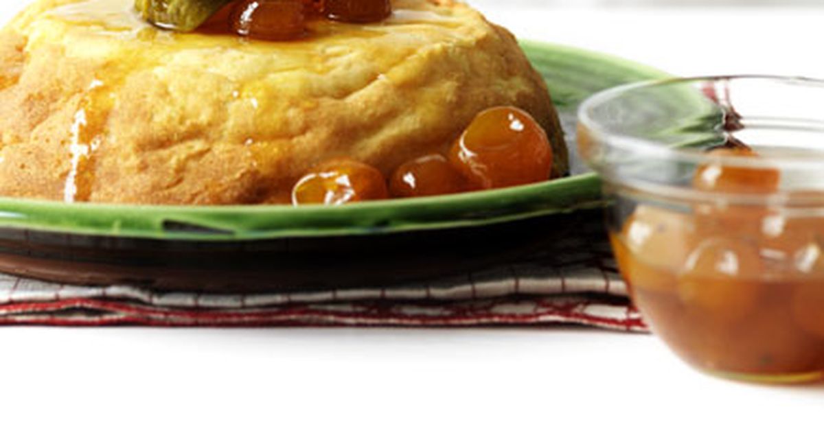 Ricotta and semolina budino with candied cumquats - 9Kitchen