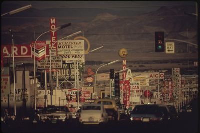 <strong>Las Vegas, Nevada in 1972&nbsp;</strong>