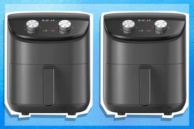 9PR: Instant Pot Air Fryer 4L - Air Fryer/ Easy-to-use dial controls - Grey -1600W