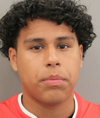 Julio Coreas, 18, has been arrested over the near-miss.