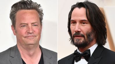 Matthew Perry and Keanu Reeves