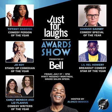 Netflix, Jo Koy, comedian, Hannah Gadsby, Just For Laughs Comedy Festival, winners