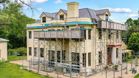 Half-finished château sells for two million NSW Domain 