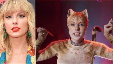 Taylor Swift as Bombalurina in 'Cats.'